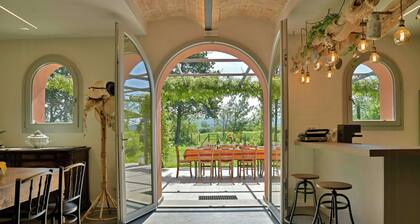 Historic villa in Tuscan Maremma with bio lake