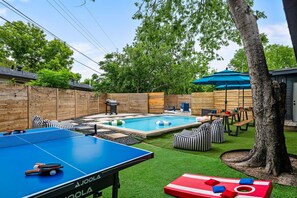 Terrace/patio - Wonderland · Sleeps 24, Pool, Hot Tub, Soccer, etc (Austin)