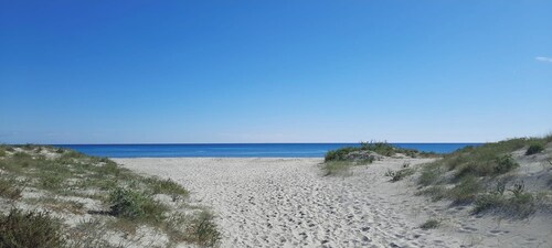 Authentic Sardinian villa in nature within walking distance of a beautiful beach