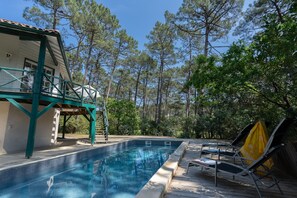 A heated pool - L'Ombre des Pins - Avec Piscine Privée Chauffée (Lacanau)
