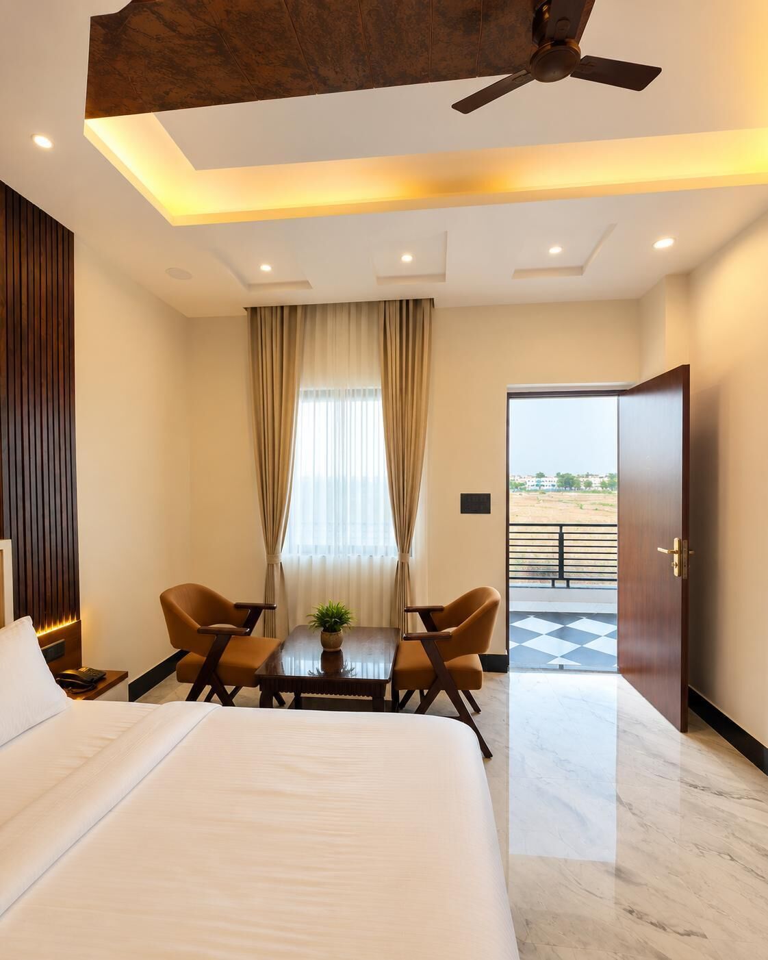 Deluxe Double Room, Garden View