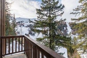 Property grounds - Holiday Home 'Chalet Antonin La Plagne 1800' with Mountain View, Private Garden and Wi-Fi (La Plagne-Tarentaise)
