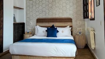Superior Double Room, Patio, Courtyard View | Premium bedding, in-room safe, free cribs/infant beds, free WiFi