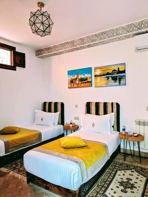 Standard Twin Room, Patio, City View | Spa | Turkish bath, body treatments, body wraps, body scrubs, facials - Riad NalaN (Marrakech)