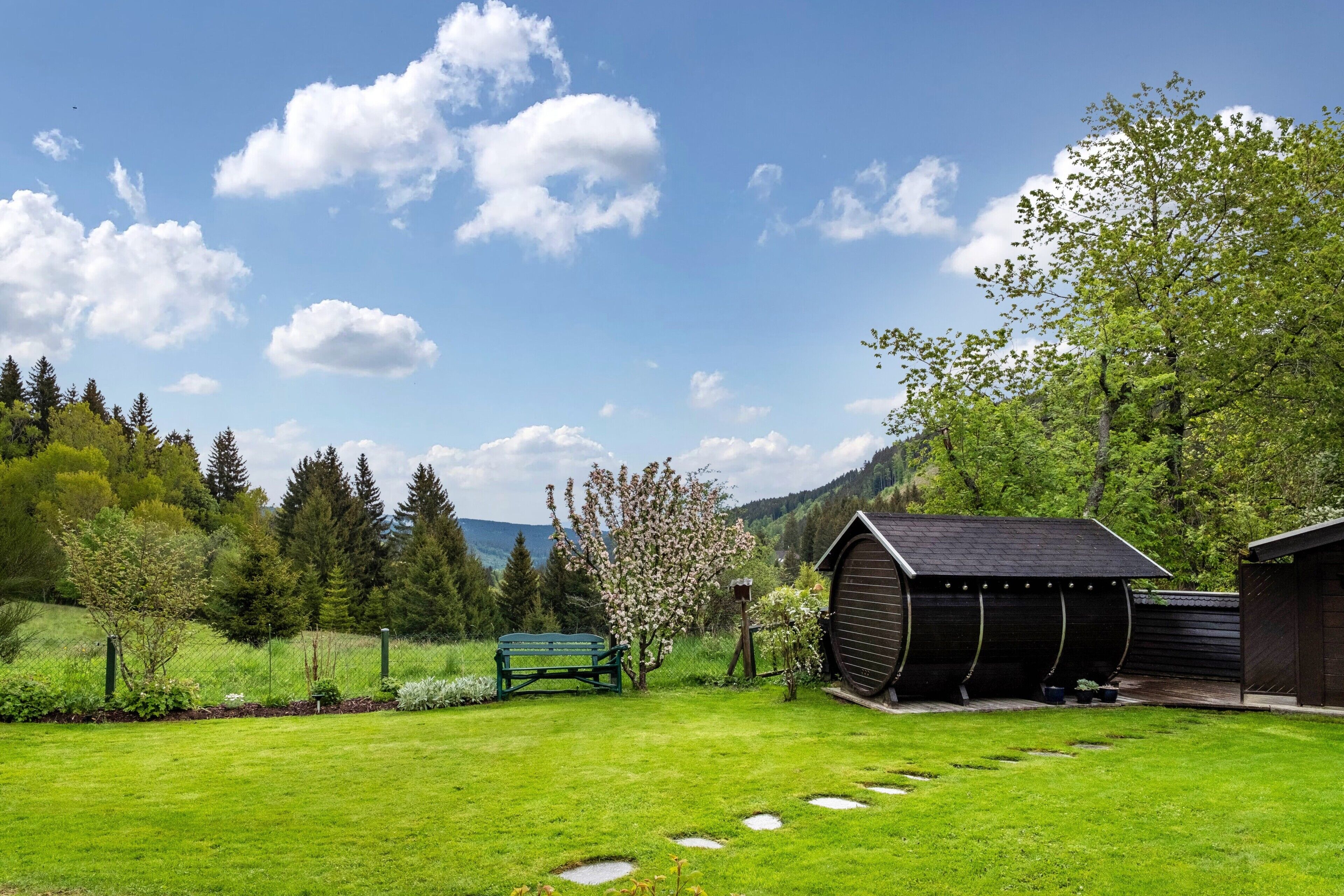 Overnattingsstedets uteområder