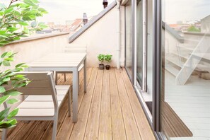 Balcony - Stylish Terrace Apartment in Antwerp (Antwerp)