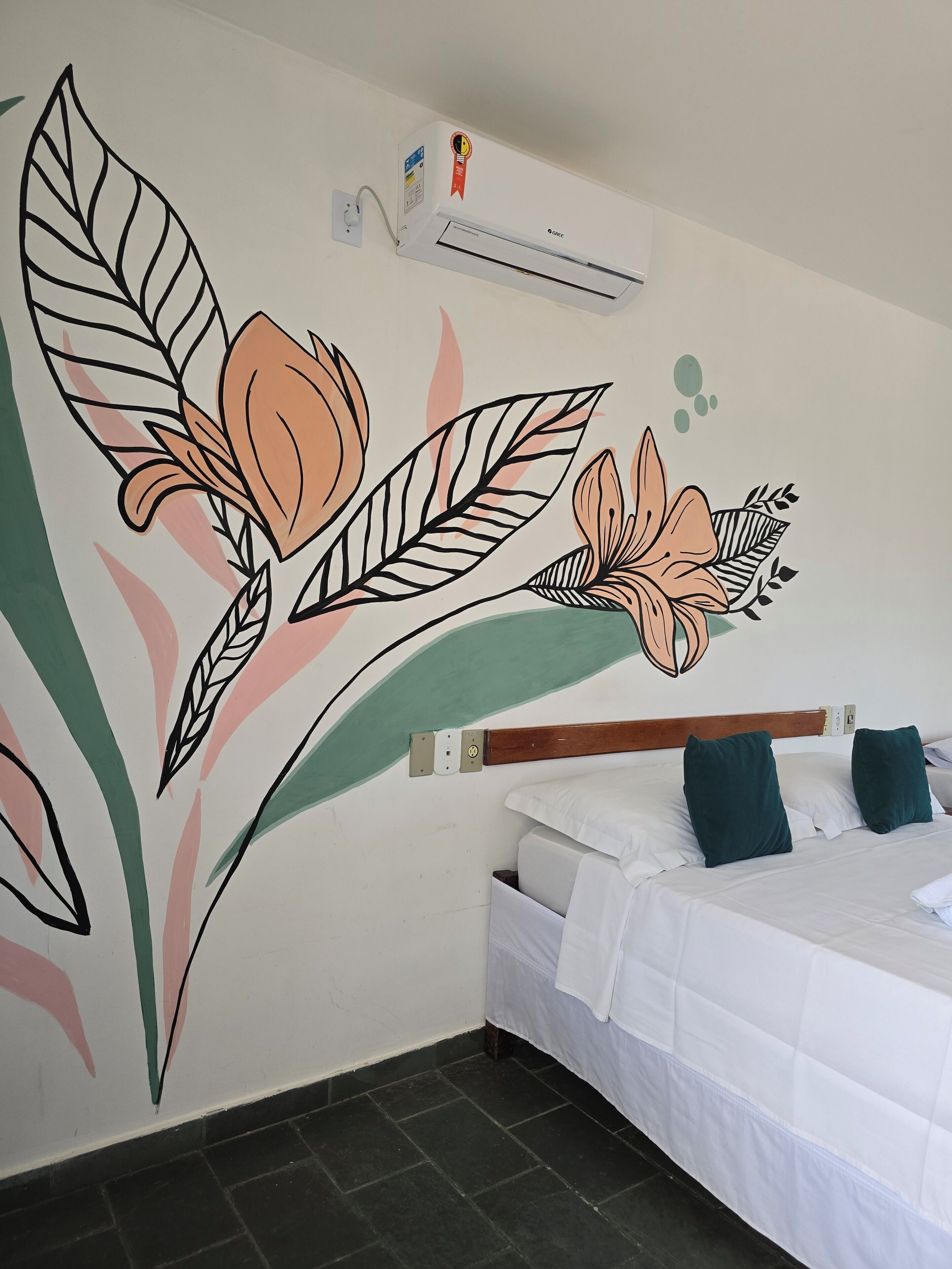 Standard Double Room, Balcony, Beach View