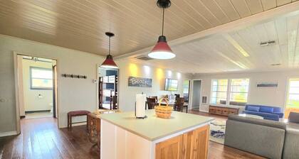 Waterfront, Lighted Pier and Family Games!