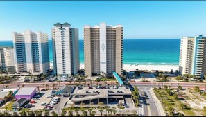 Exterior - Cozy 2-bedroom Gulf Front Condo, great location unit 601  (Panama City Beach)