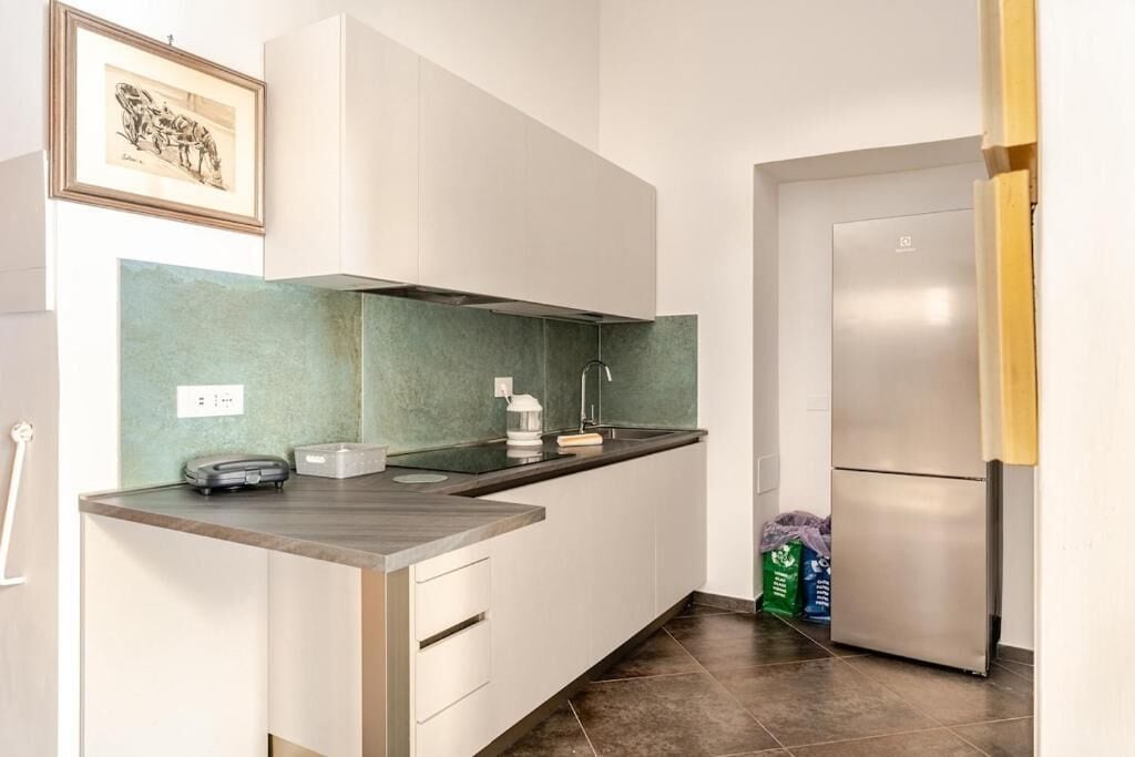 Deluxe Apartment, Balcony, City View | Private kitchen | Electric kettle
