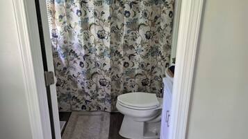 Towels, soap, toilet paper