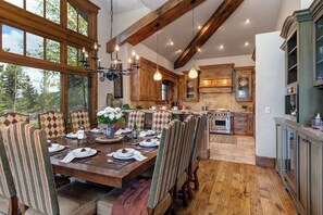 Dining - KBM Resorts | The Lookout | Pool Table, Wood Burning Fireplace, 2 Family Rooms, Views, Winter Shuttle to Silver Lake! PLO-6599 (Park City)