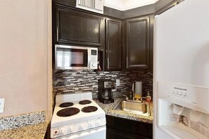 Private kitchen - Beachside Escape Steps From Sand Enjoy Ocean Views (Galveston)