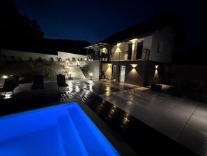Apartment, Balcony, Mountain View | Pool | Seasonal outdoor pool - Resort PJagodic - Pool & View (Cerklje na Gorenjskem)