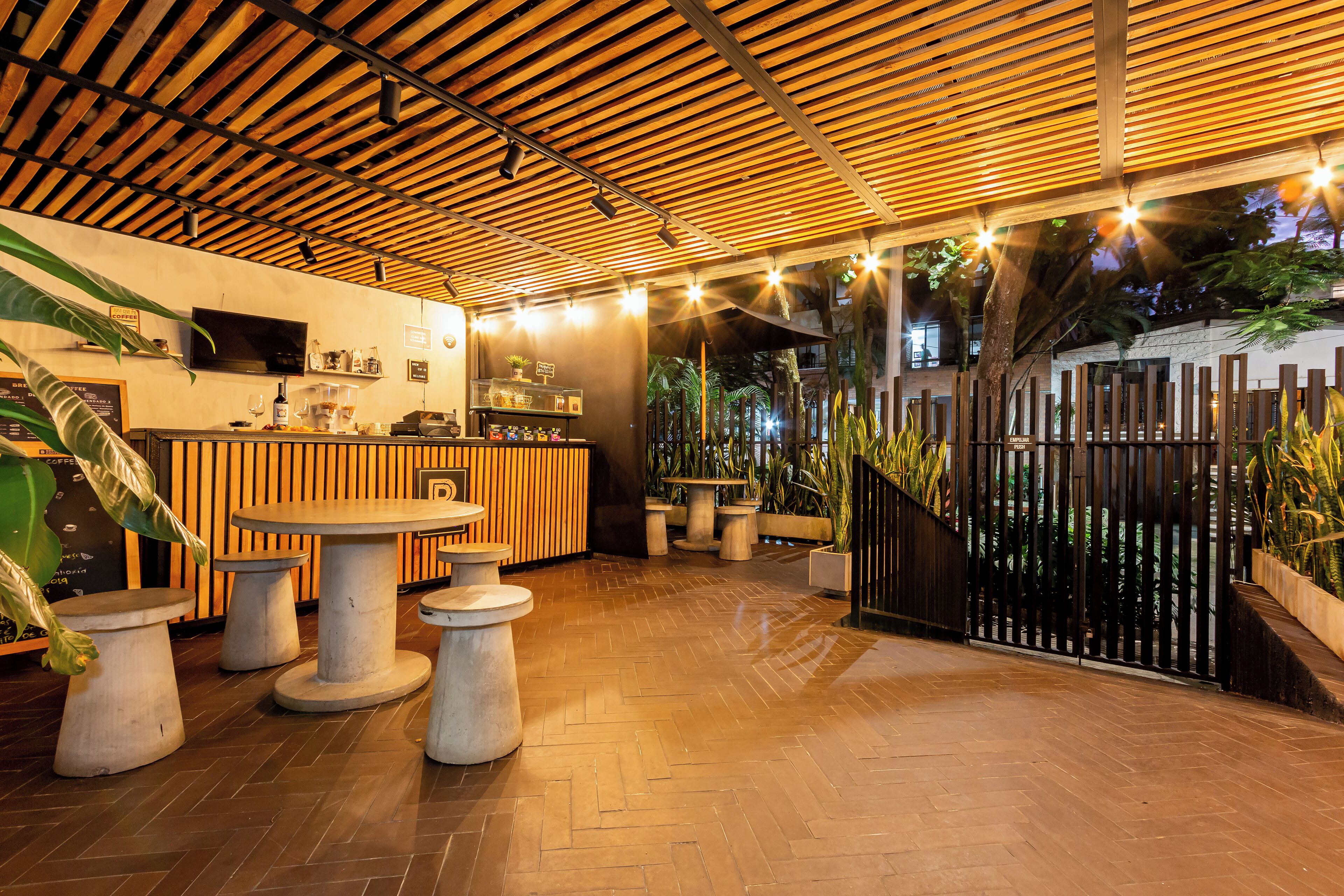 Restaurante al aire libre