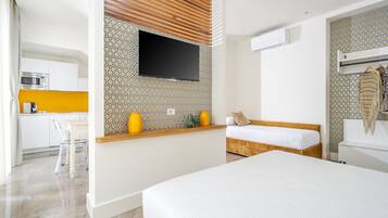 Appartamento Deluxe, vista giardino | Con stile personalizzato, con arredamento individuale, Wi-Fi gratuito