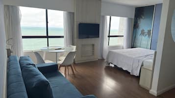 Suíte, vista para a praia | Wi-Fi de cortesia