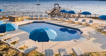 ADA Lodge | Partial Ocean View + Porch