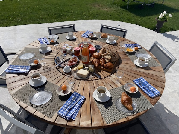 Restauration en plein air