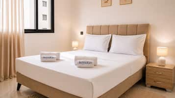 Blackout curtains, iron/ironing board, free WiFi