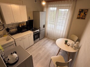 Private kitchen - Cozy, stylish apartment near Tumo and the park (Yerevan)