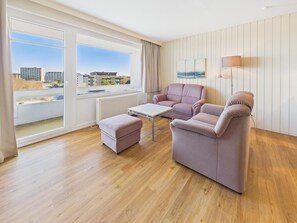 Living area - House Atlantic Whg. 507, Strandhausallee 29, Cuxhaven-Döse, lake view (Cuxhaven)