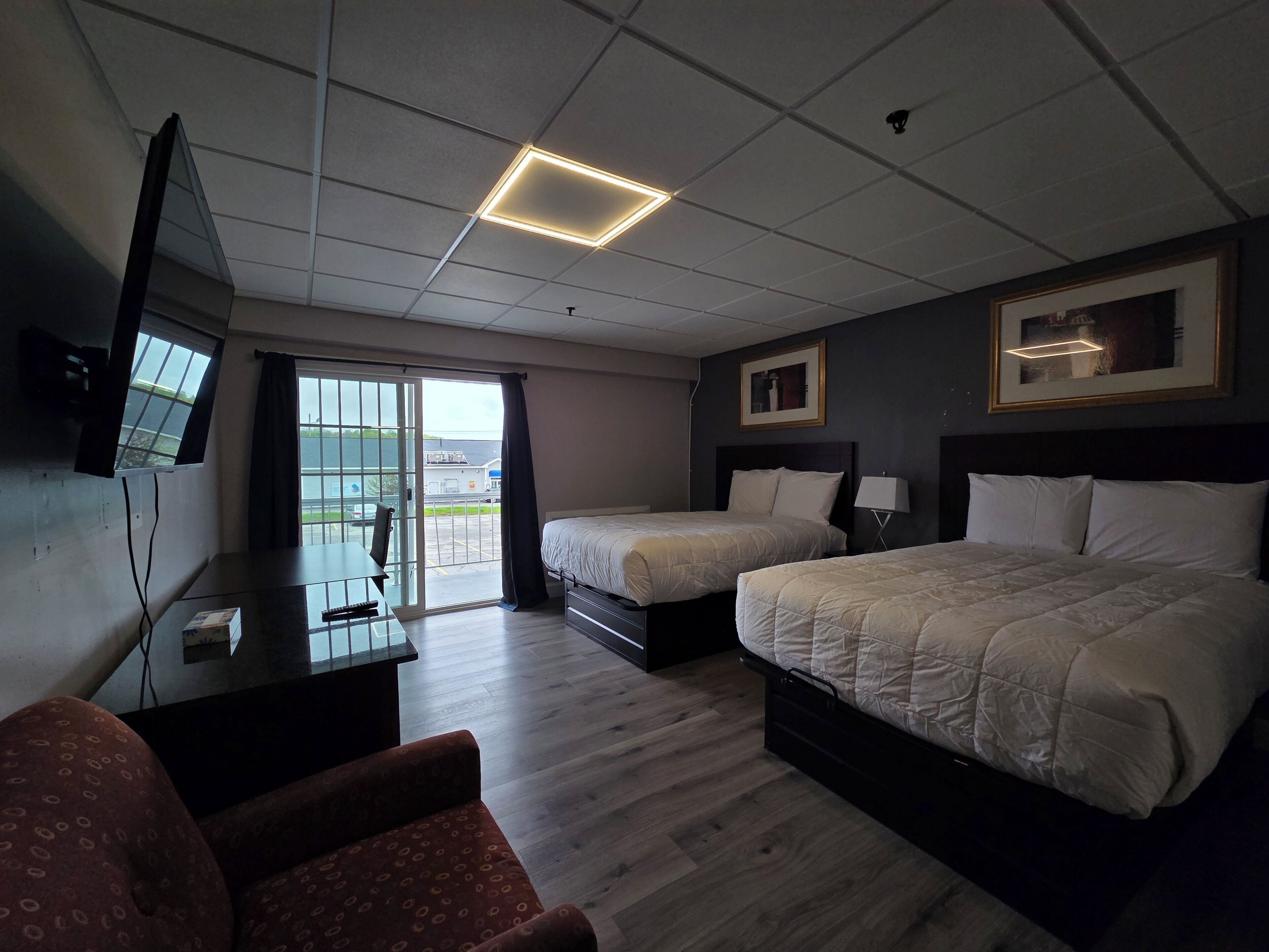 Deluxe Room, 2 Queen Beds, Balcony | Minibar, free WiFi, bed sheets
