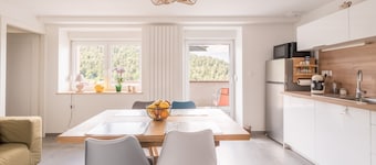 Apartment 'Chez Mémé' with Mountain View, Balcony and Wi-Fi