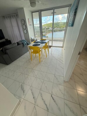 Living area - Where Ocean Dreams Meet • 2BR/2BA Oceanfront Fajardo Retreat (Fajardo)