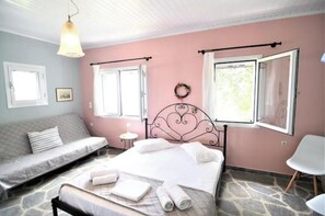 Iron/ironing board, WiFi, bed sheets - Sweet Studio with Amazing Sea View (Zakynthos)