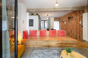 Apartment | Living room - The Industrial Apartments 2bbknsinternet (Antwerp)