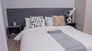 1 bedroom, iron/ironing board, Internet, bed sheets