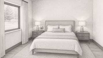 9 bedrooms, travel crib, free WiFi, bed sheets