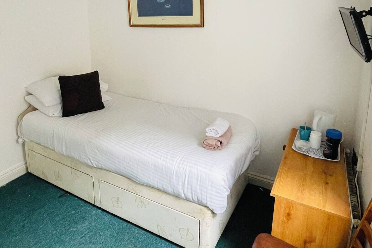 Deluxe Single Room | Iron/ironing board, WiFi (free), bed sheets