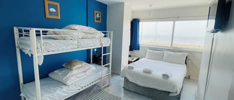Family Room, Sea View | Iron/ironing board, free WiFi