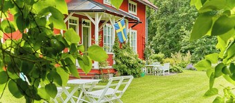 Unikt overnattingssted i det gamle jernverket i Strömsberg