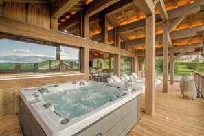 Terrace/patio - Chalet with spa near ski slopes in La Mauselaine (Gérardmer)