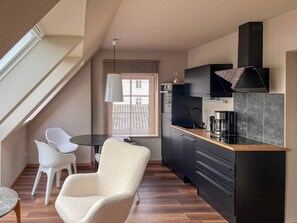 Interior - Attic apartment Stichling with views of the Eider (Stapel)