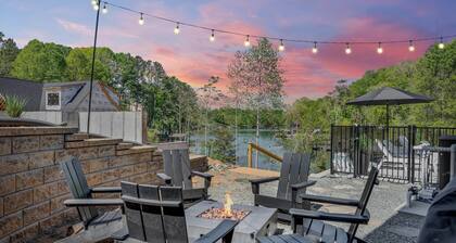 Stillwater Overlook, New w/ Covered Verandas + Heated Salt Pool, Hot Tub, Dock!