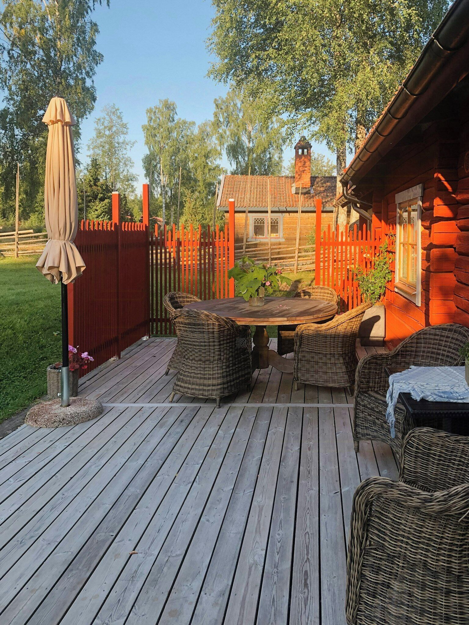 Restauration en plein air
