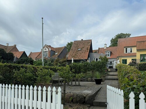 Town house with sea view in historic Ærøskøbing