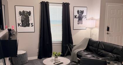 Modern 1-bedroom apartment with AC in charming Edinburg