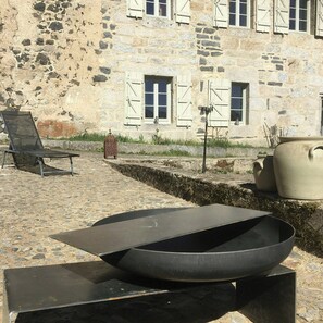 Terrace/patio - Former presbytery with garden in Aubrac (Saint urcize)