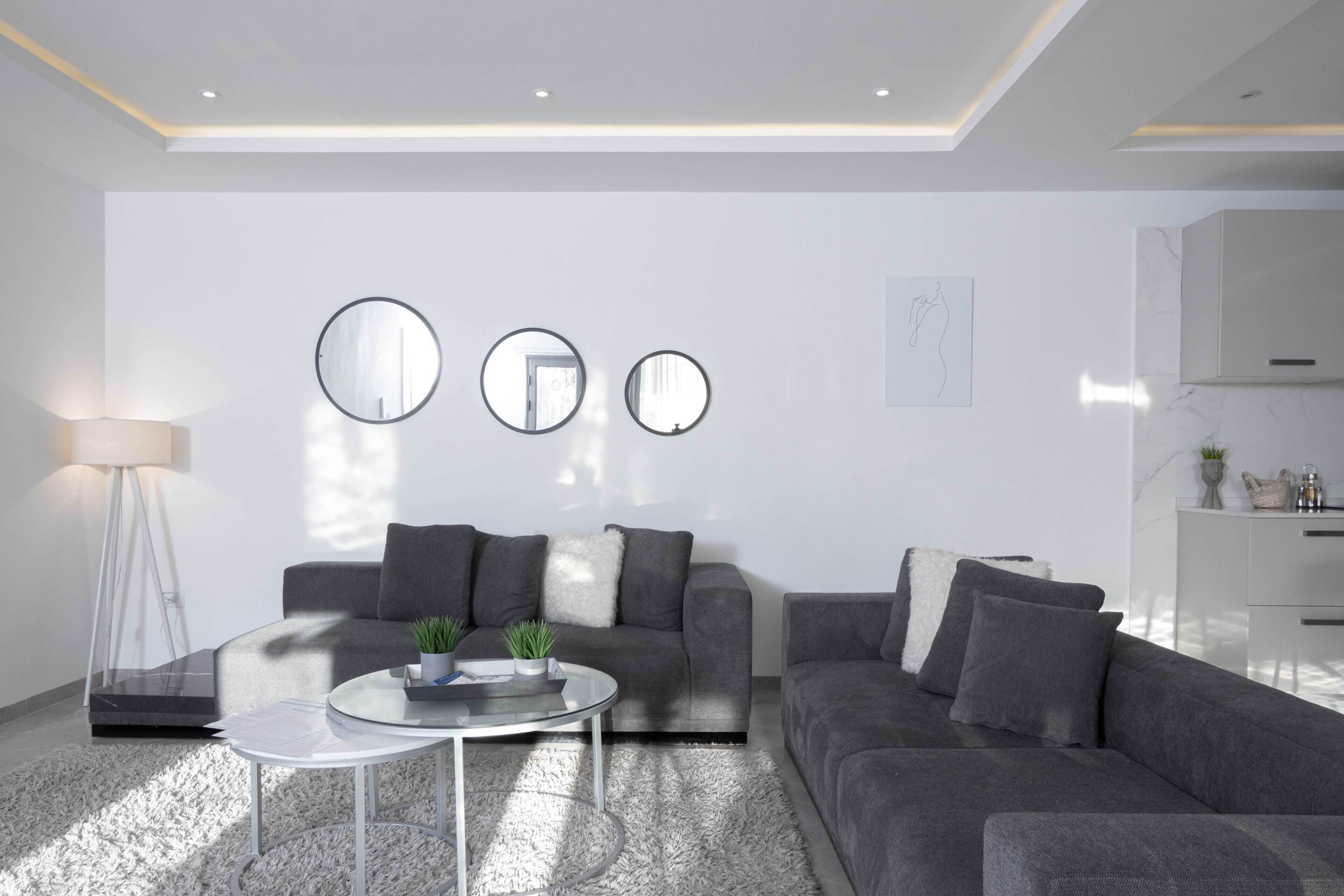 Penthouse Deluxe, vue jardin | Coin séjour