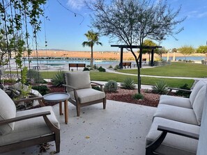 Terrace/patio - Relaxing Family Spot. Pool, Lagoon & Beach Walk B7 (Islas del Mar)