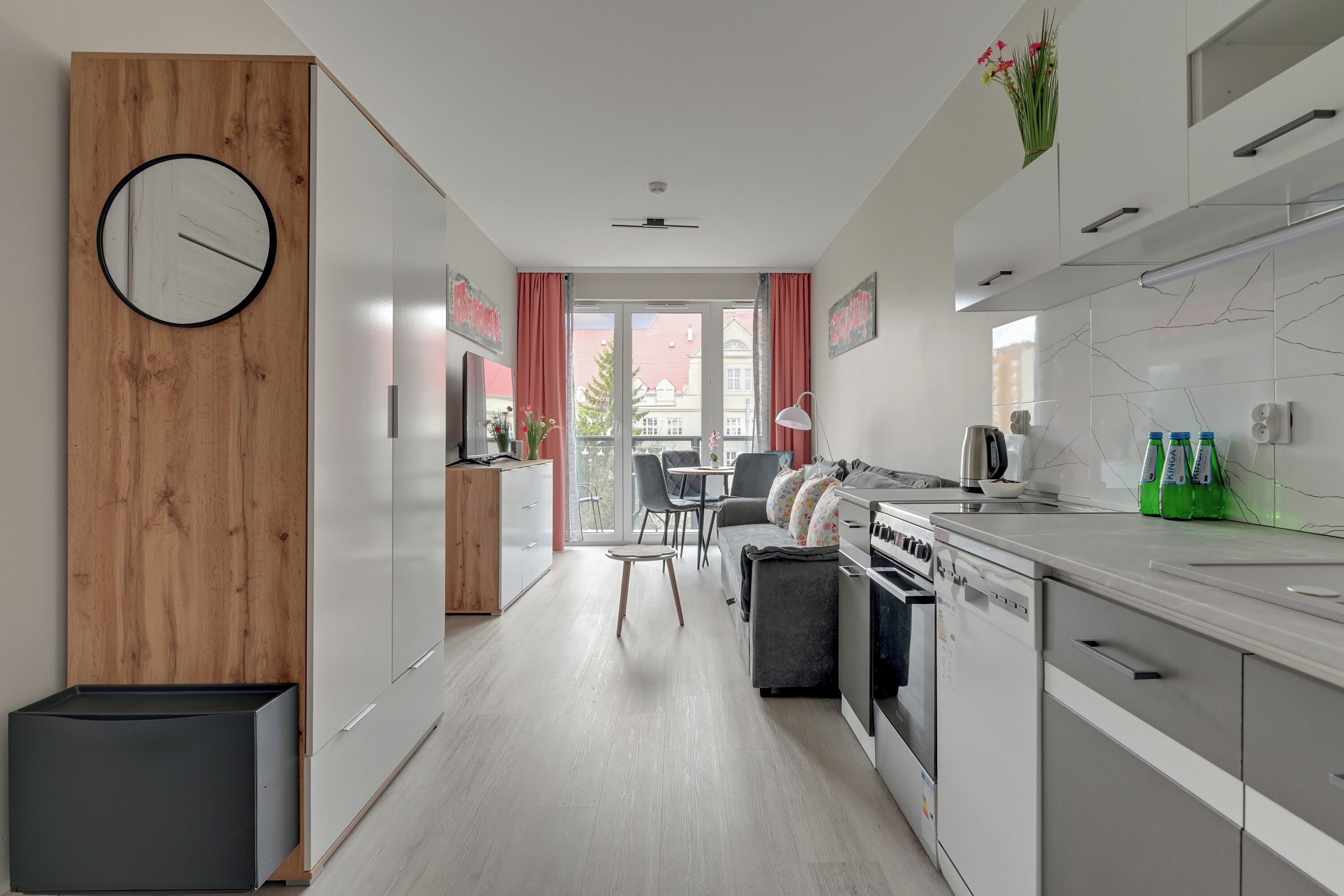 Comfort-Apartment | Bügeleisen/Bügelbrett, kostenloses WLAN
