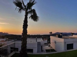 Terrace/patio - House with heated pool and sea views (Polop)