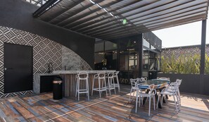 Outdoor dining - Vrbo Property (Ciudad de México)