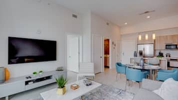 Apartamento clássico | Área de estar