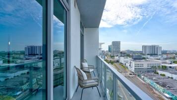 Klassiek appartement | Terras